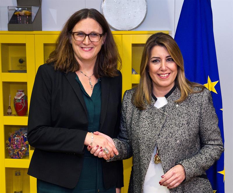 Diaz ha sottolineato all'UE che la stabilitÃ  dell'Andalusia dÃ  "sicurezza" agli investimenti